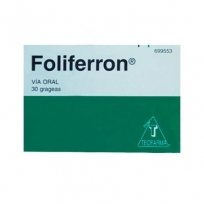 Foliferron 30 Grageas